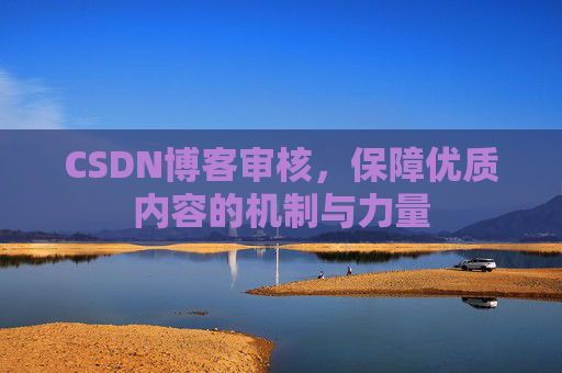 CSDN博客审核，保障优质内容的机制与力量
